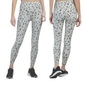 Sage Diamond Cheetah High Waist Black Cream Patterned Animal Print Leggings